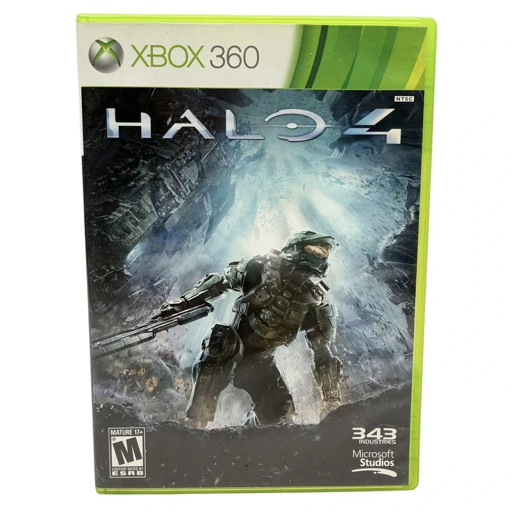 Halo 4 Xbox 360 Complete 2 Disc Set No Manual Tested Authentic Microsoft